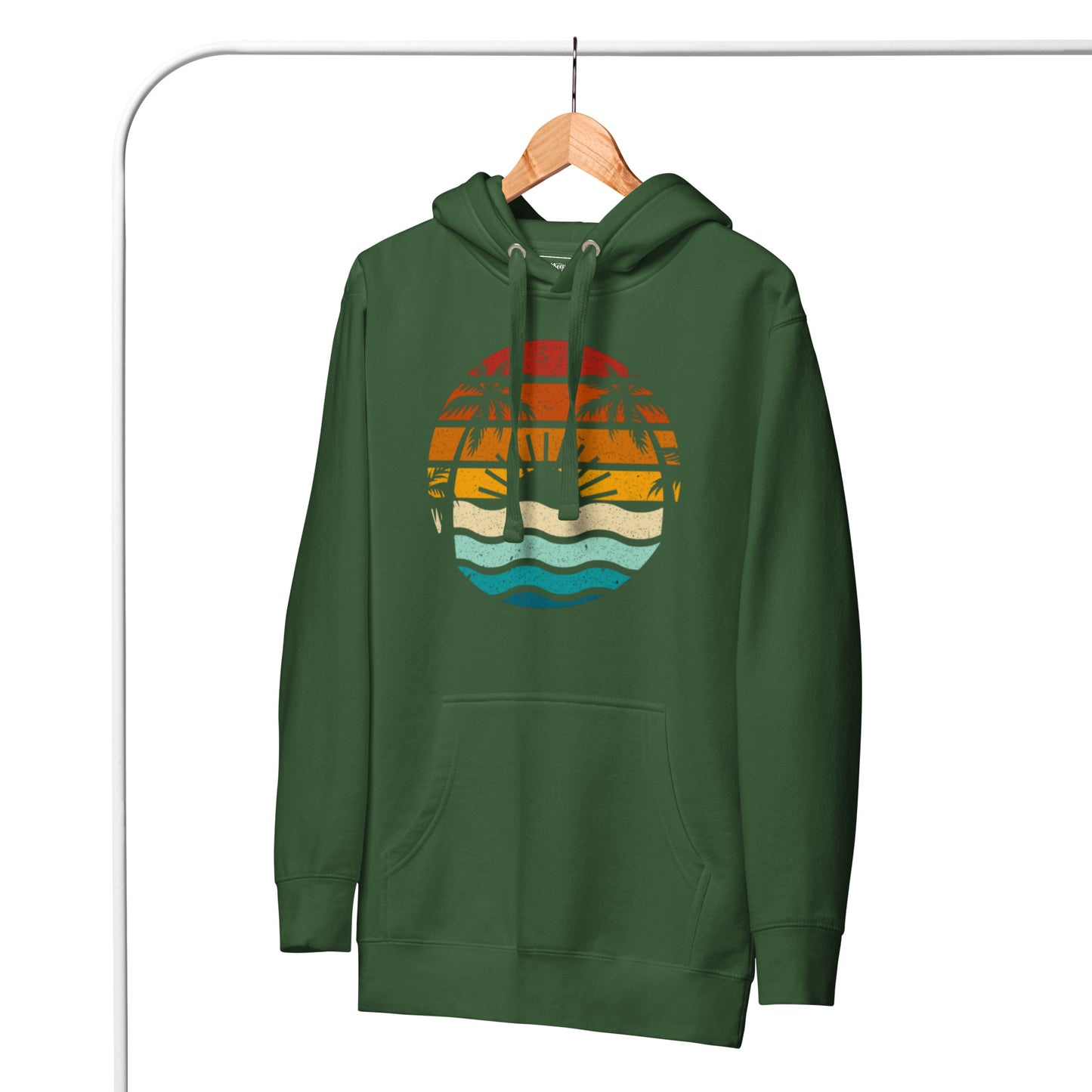 Sunset Design; Unisex Hoodie