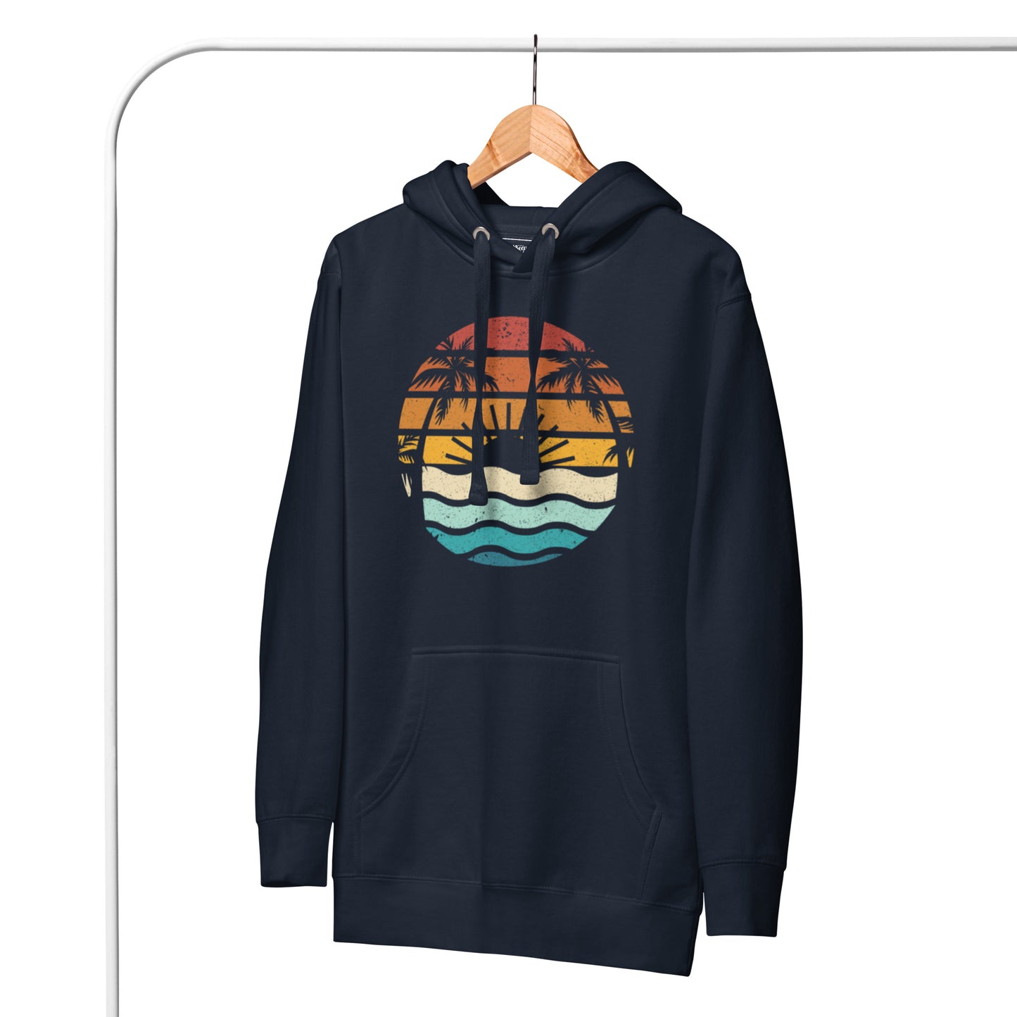 Sunset Design; Unisex Hoodie