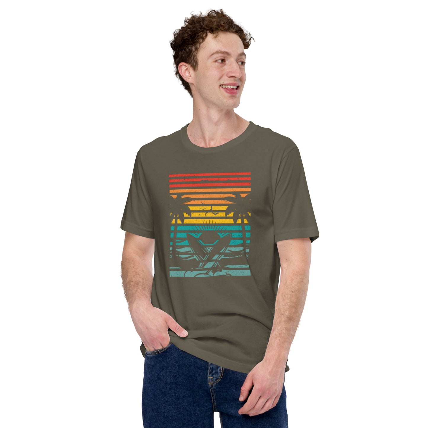 Beach Design 2; Unisex t-shirt