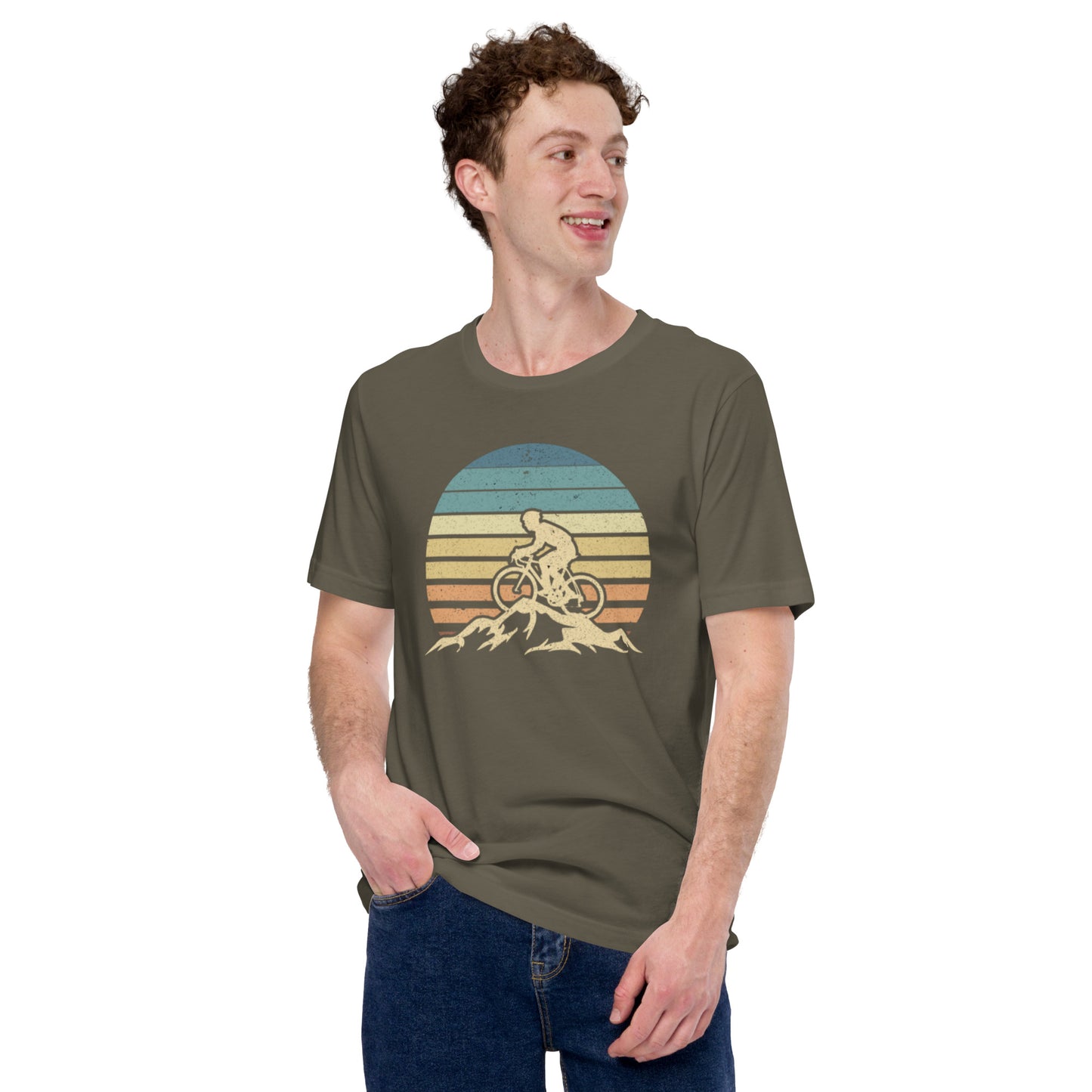 Biking Design; Unisex t-shirt