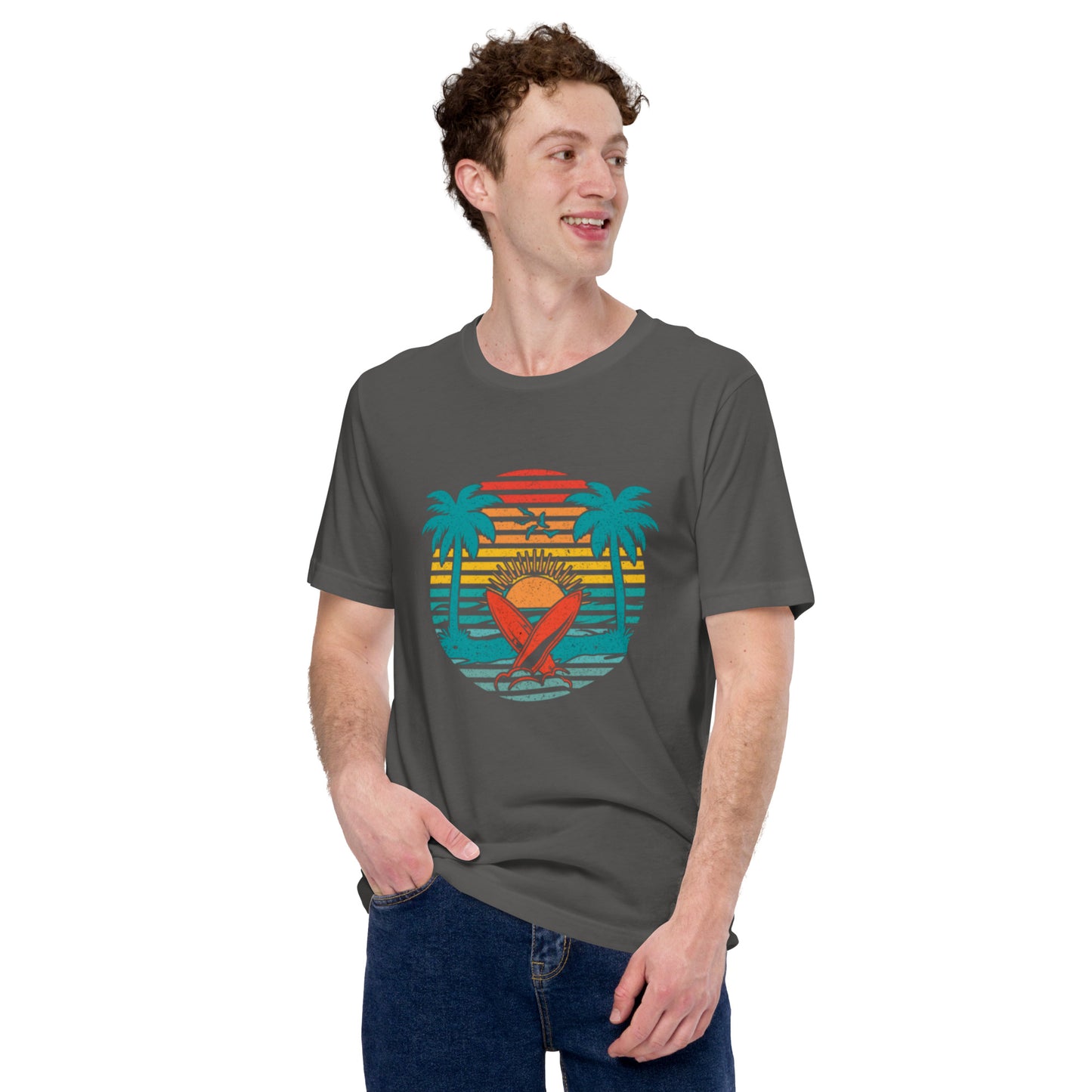 Beach Design; Unisex t-shirt