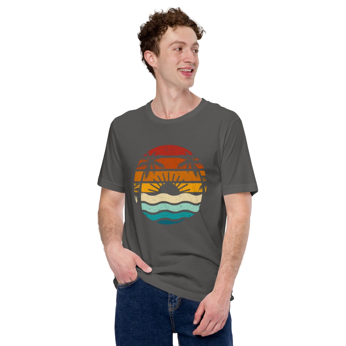 Sunset Design; Unisex t-shirt