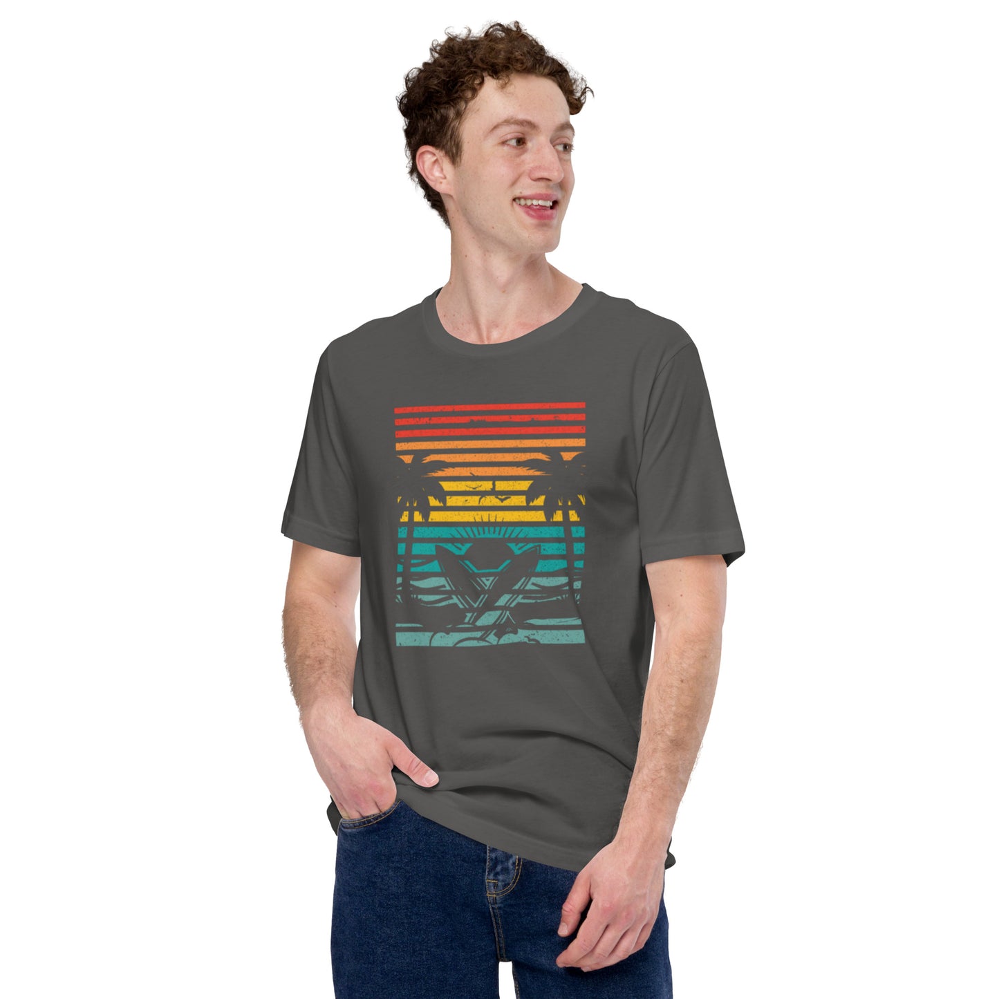 Beach Design 2; Unisex t-shirt