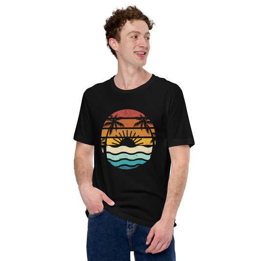 Sunset Design; Unisex t-shirt