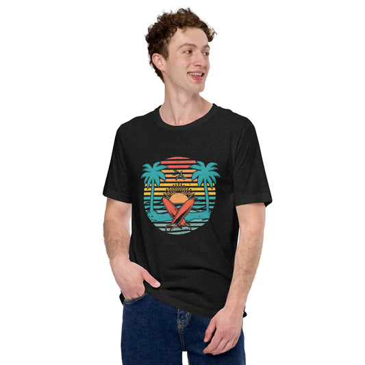 Beach Design; Unisex t-shirt