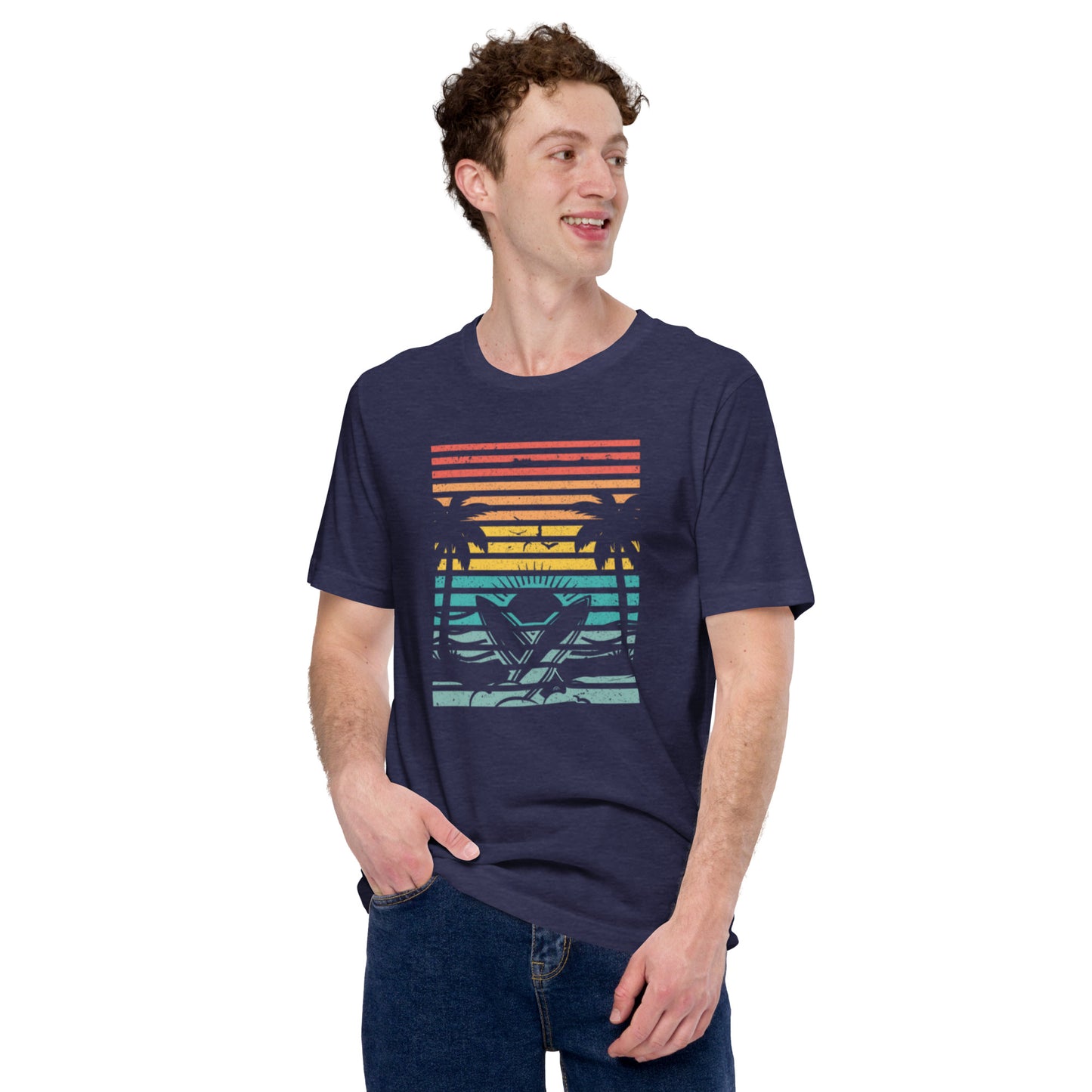 Beach Design 2; Unisex t-shirt