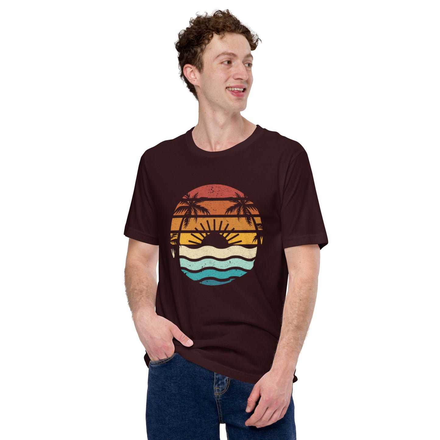 Sunset Design; Unisex t-shirt